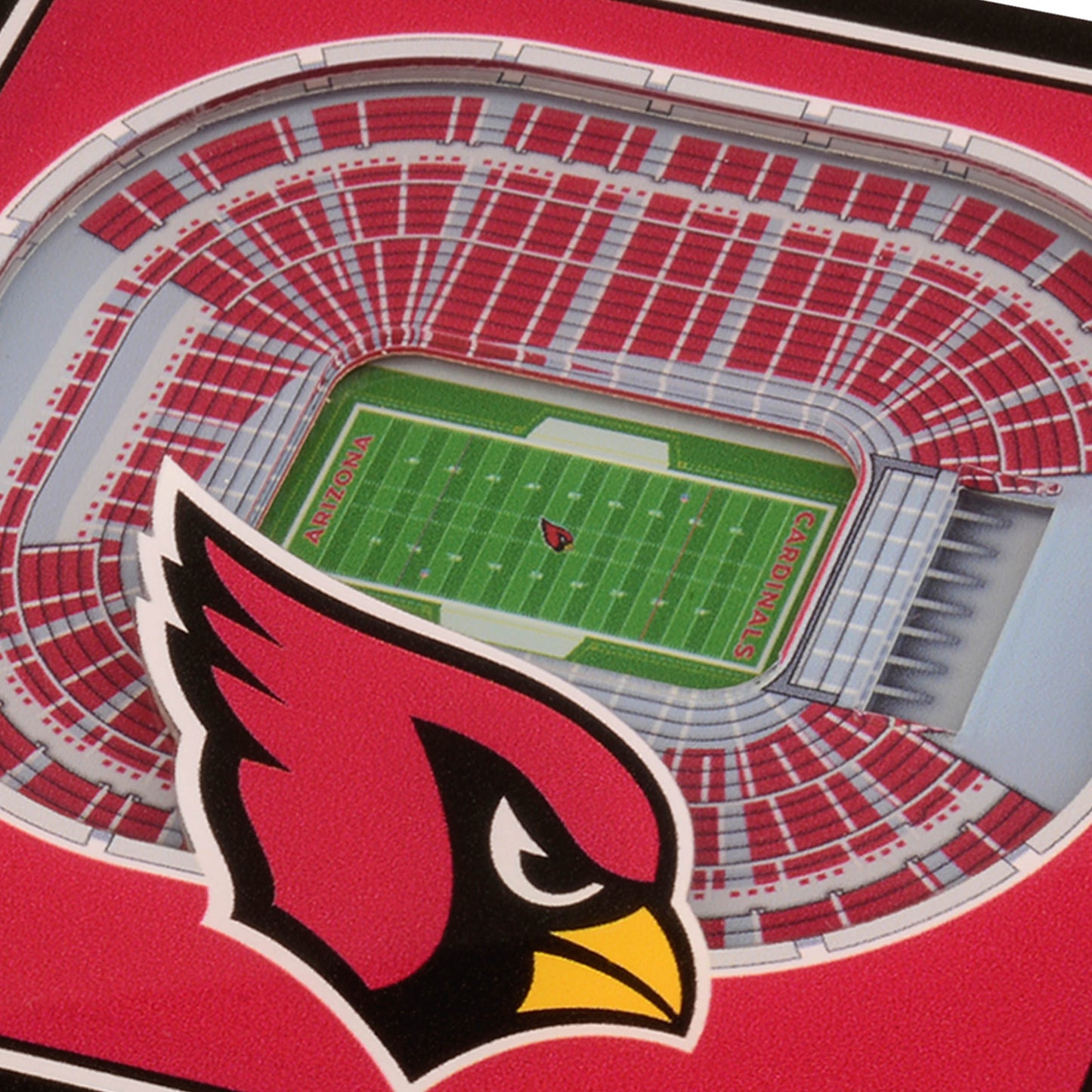 NFL Arizona Cardinals StadiumView Cribbage
