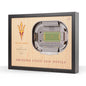 NCAA Arizona State Sun Devils 25-Layer StadiumView Wallart