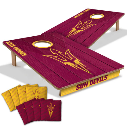 NCAA Arizona State Sun Devils 2' X 3' All-Wood Cornhole Set-main