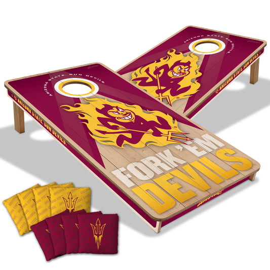 NCAA Arizona State Sun Devils 2' x 4' Slogan Series Cornhole