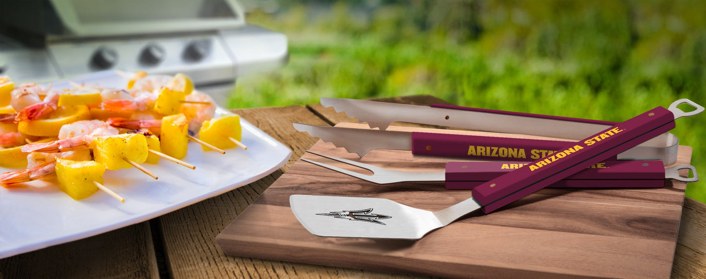 NCAA Arizona State Sun Devils Spirit Series 3-Piece BBQ Set - Alt View 1