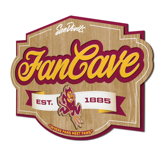 Arizona State Sun Devils Fan Cave Sign