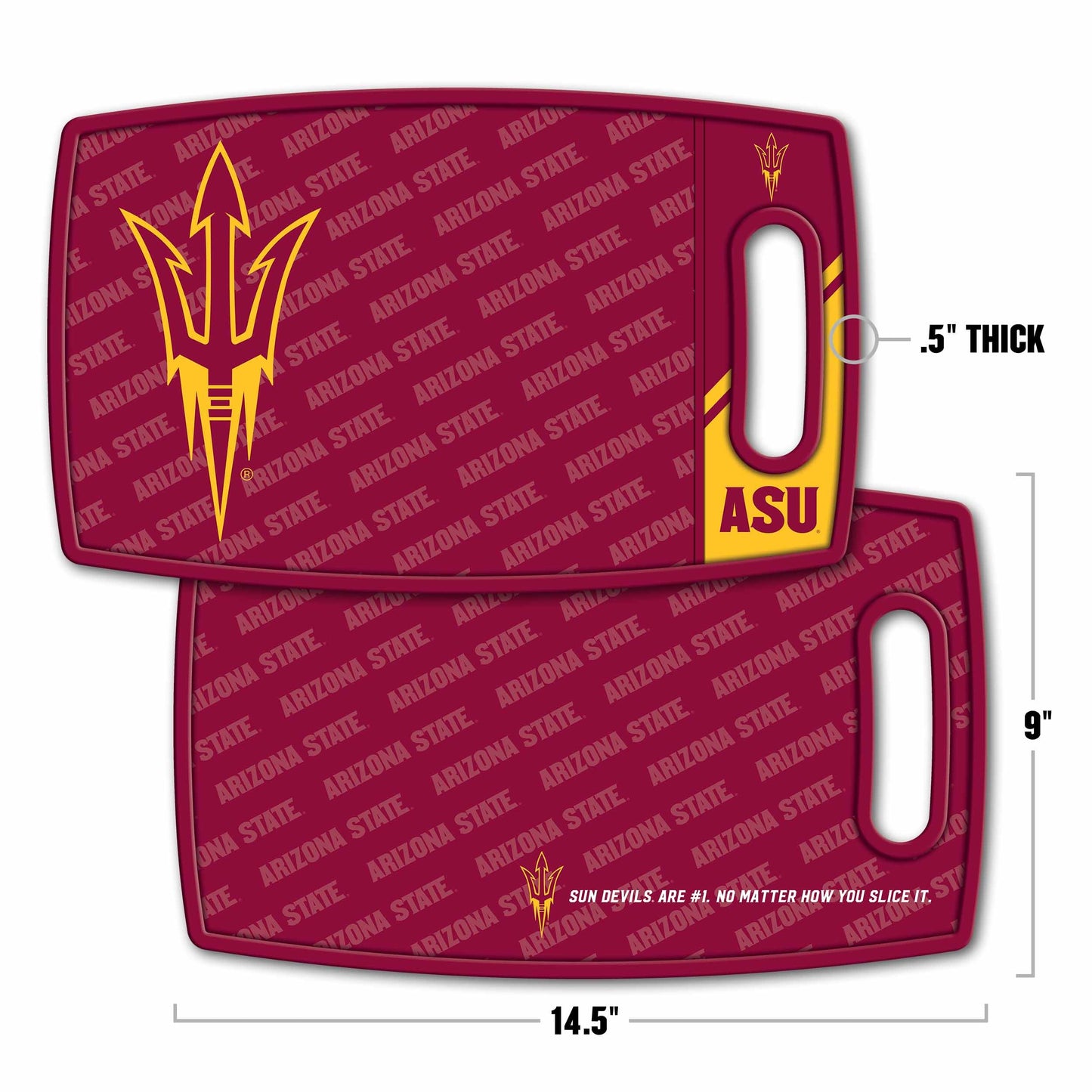 Arizona State Sun Devils Logo Series Cutting Board Alt 1