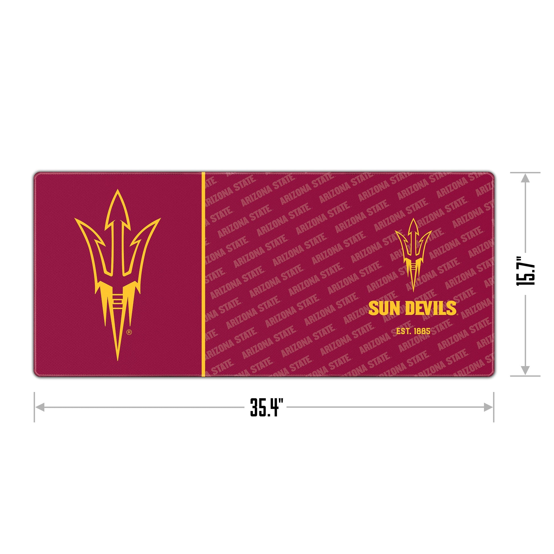 Arizona State Sun Devils Logo Series Desk Pad Alt 1