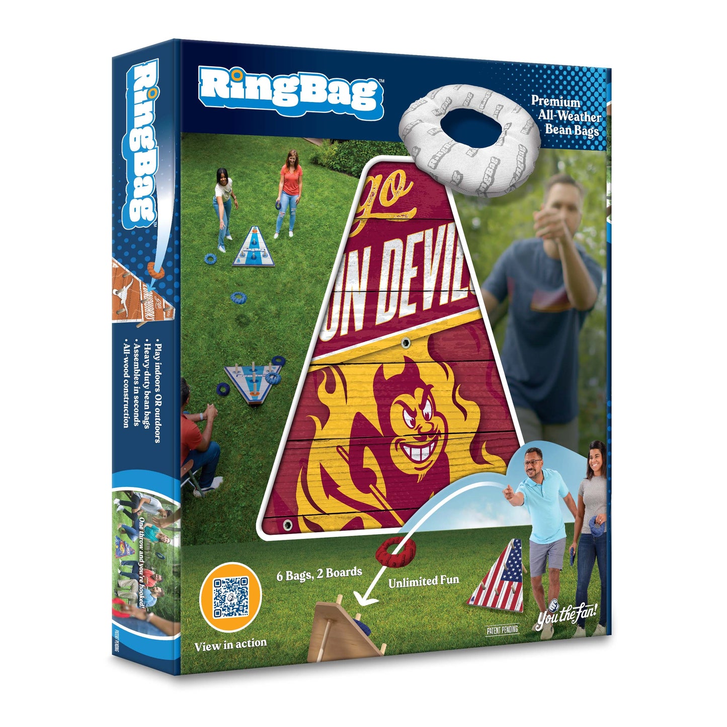 NCAA Arizona State Sun Devils Ringbag Outdoor Game