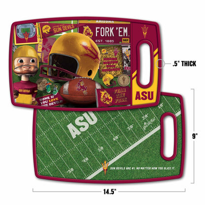 Arizona State Sun Devils Retro Series Cutting Board Alt 1