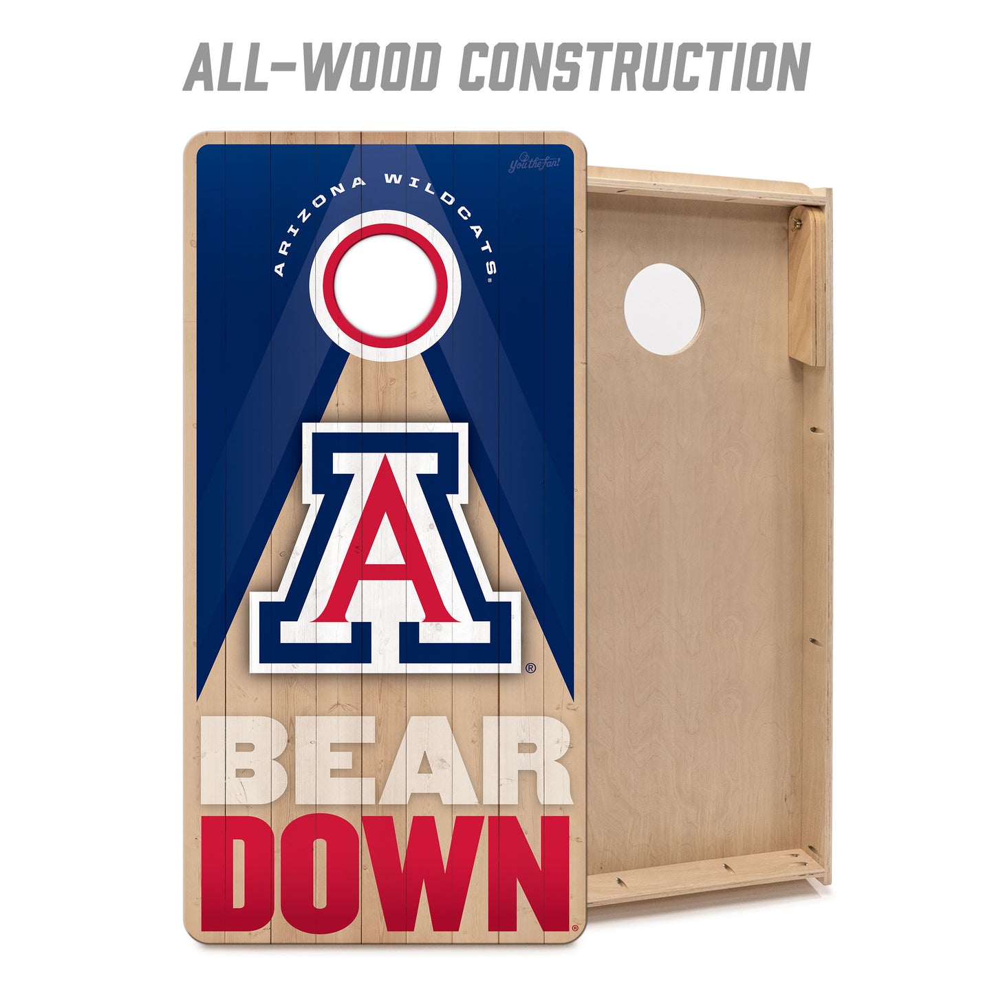 NCAA Arizona Wildcats 2' x 4' Slogan Series Cornhole