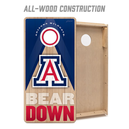 NCAA Arizona Wildcats 2' x 4' Slogan Series Cornhole