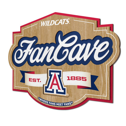 Arizona Wildcats Fan Cave Sign