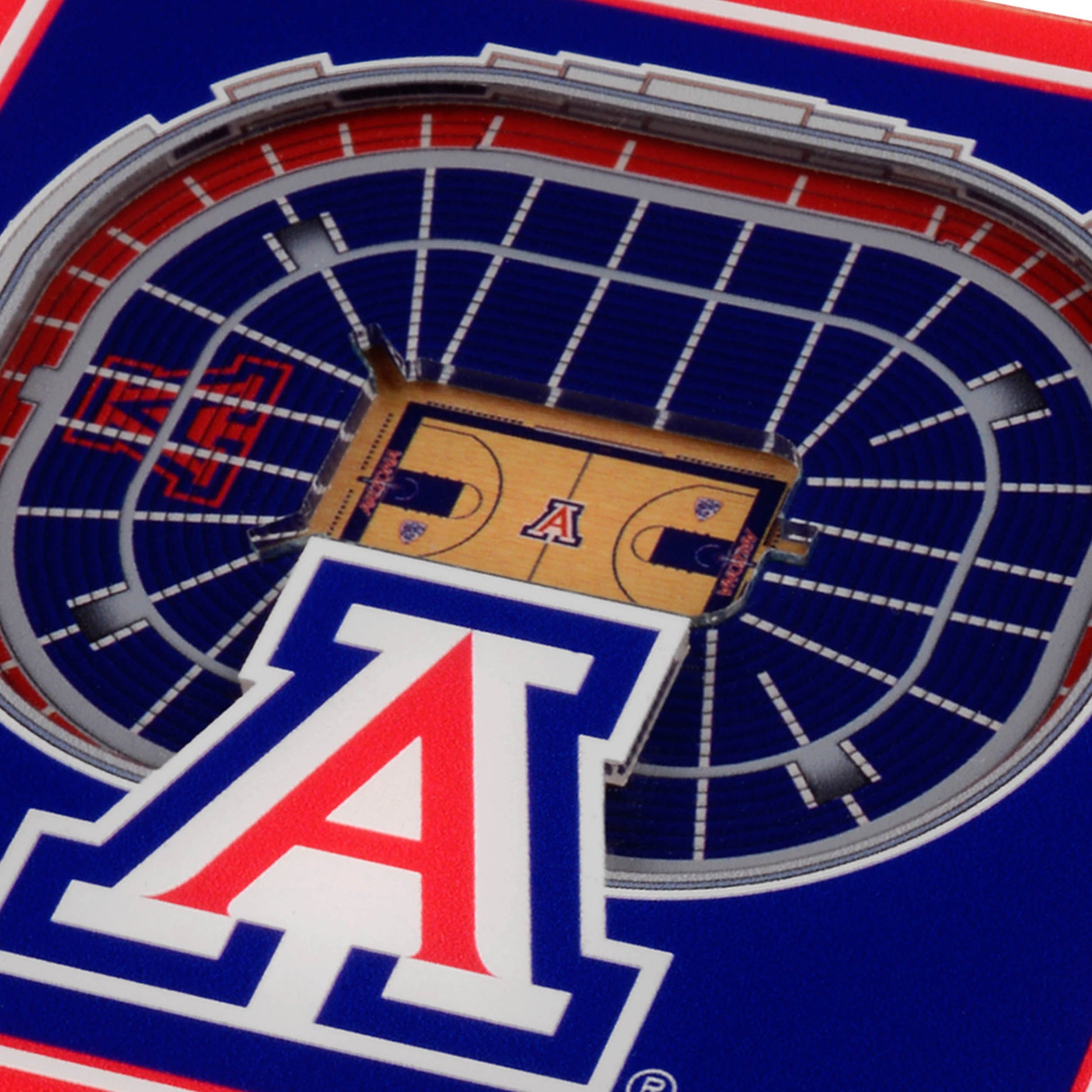 NCAA Arizona Wildcats StadiumView Cribbage