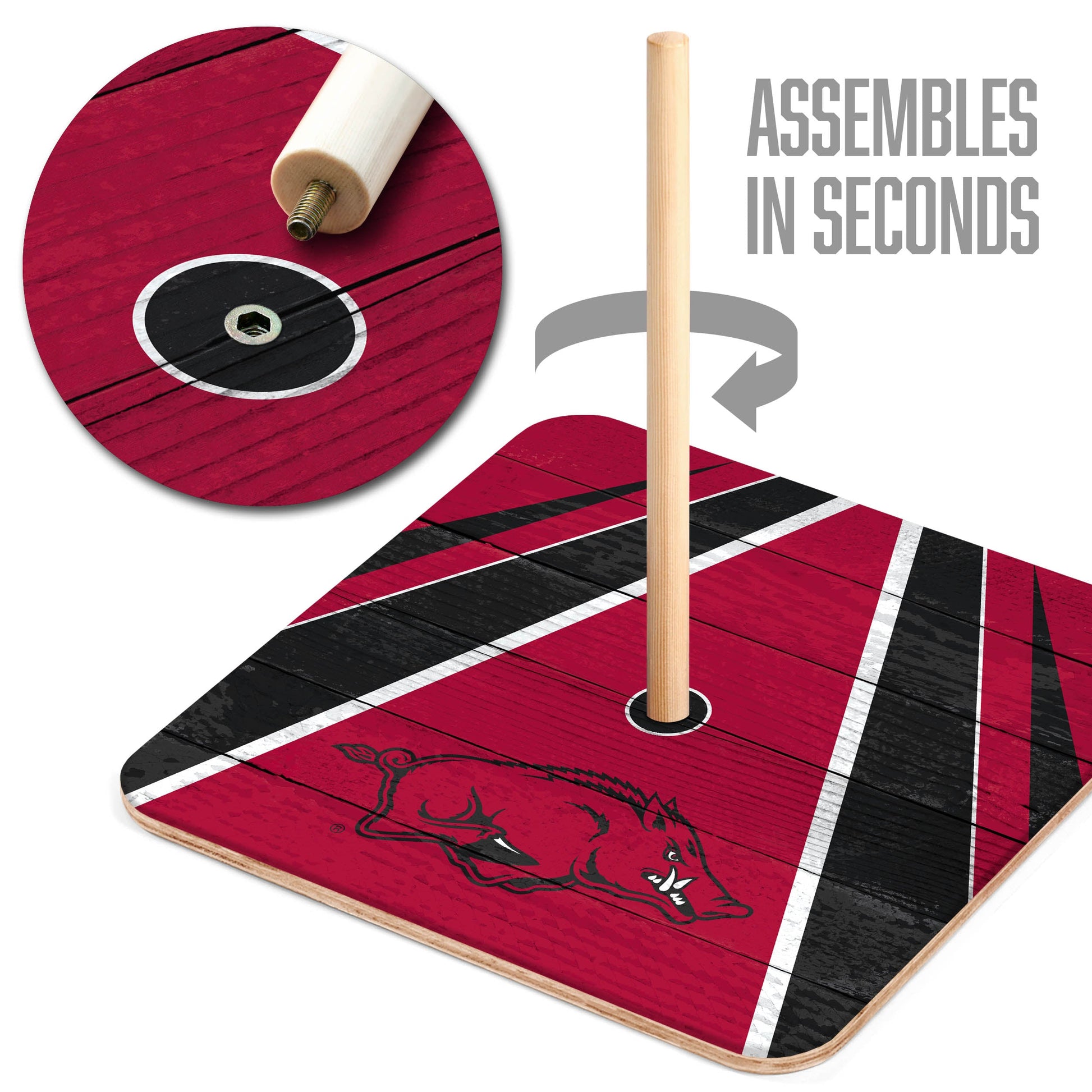 NCAA Arkansas Razorbacks Horseshoe Bag Game