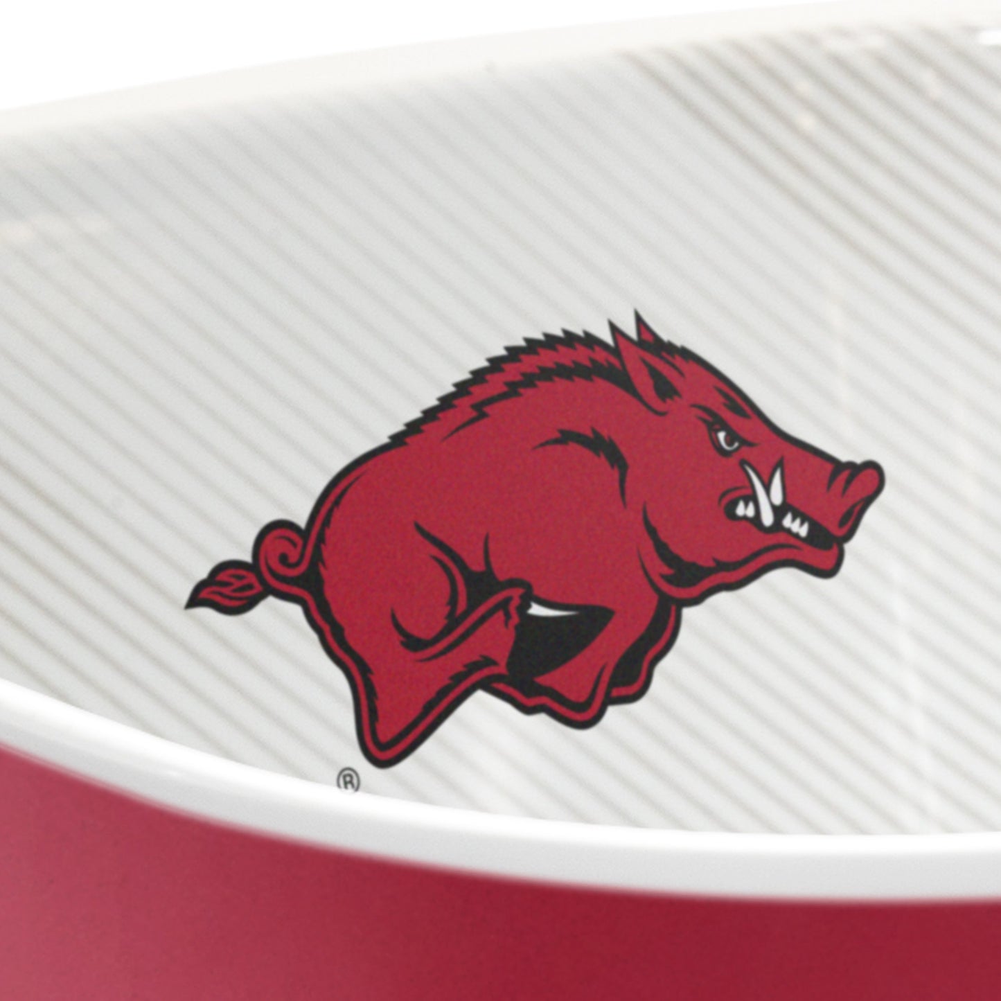 Arkansas Razorbacks Large Party Bowl Alt 2