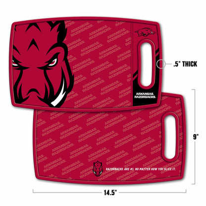 Arkansas Razorbacks Logo Series Cutting Board Alt 1