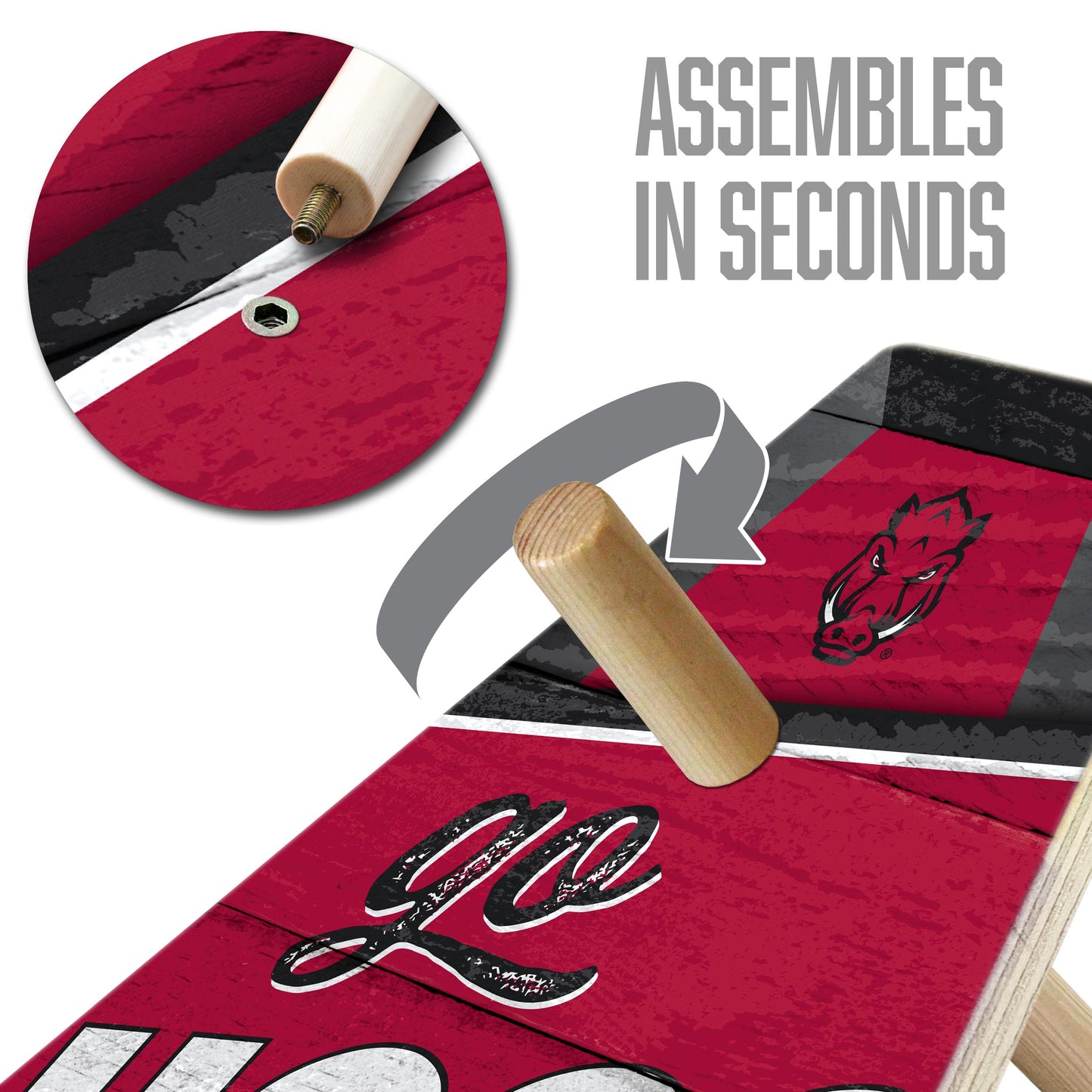 NCAA Arkansas Razorbacks Ringbag Outdoor Game