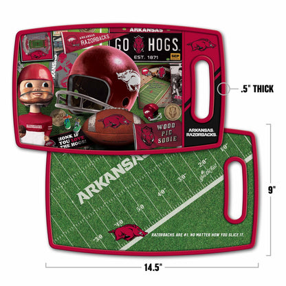 Arkansas Razorbacks Retro Series Cutting Board Alt 1