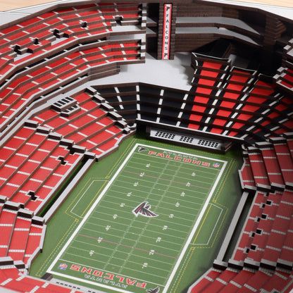 NFL Atlanta Falcons 25-Layer StadiumView Wallart