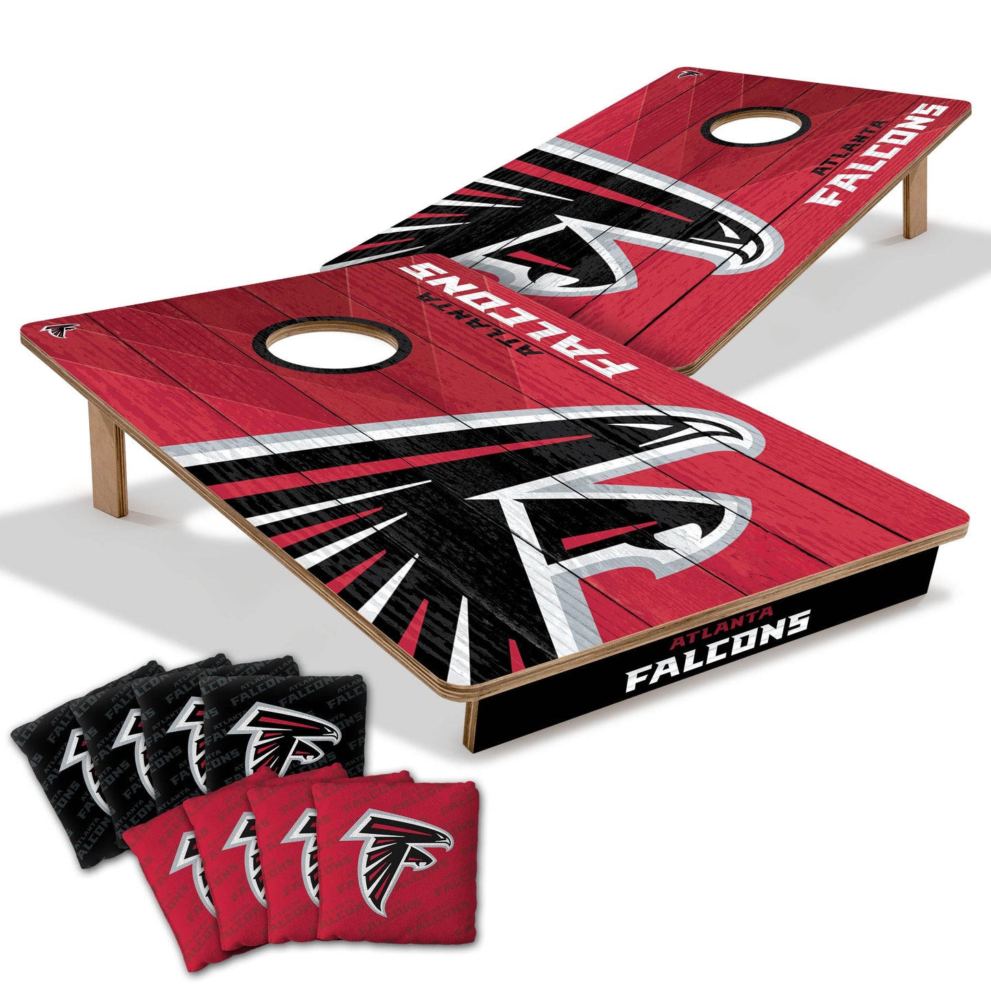 NFL Atlanta Falcons 2' X 3' All-Wood Cornhole Set-main