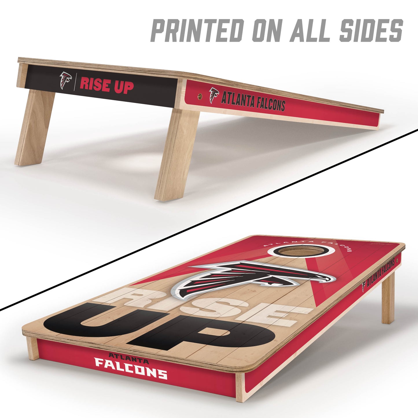 NFL Atlanta Falcons 2' x 4' Slogan Series Cornhole