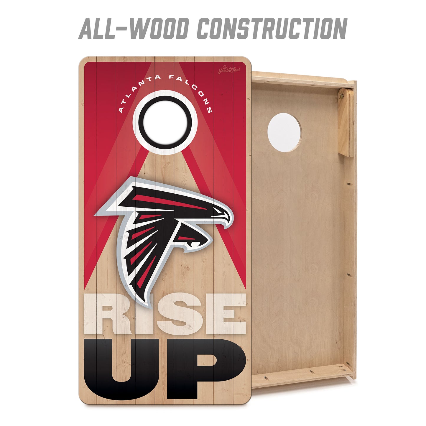 NFL Atlanta Falcons 2' x 4' Slogan Series Cornhole