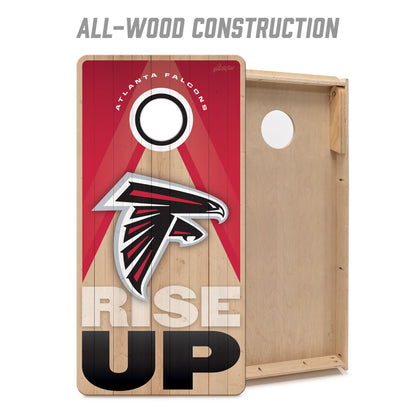 NFL Atlanta Falcons 2' x 4' Slogan Series Cornhole