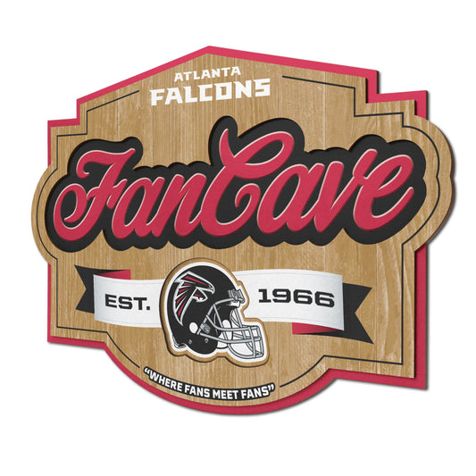 Atlanta Falcons Fan Cave Wall Art