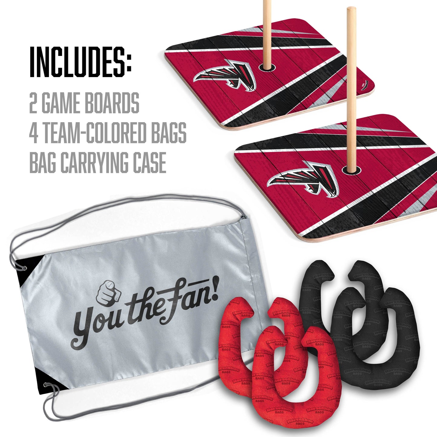 NFL Atlanta Falcons Horseshoe Bag Game