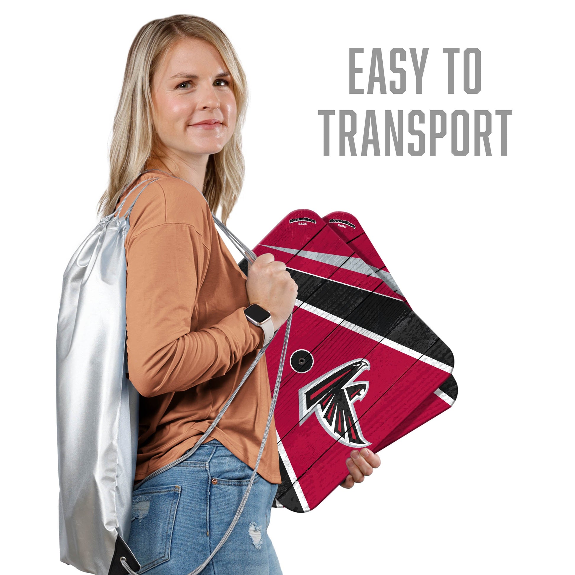 NFL Atlanta Falcons Horseshoe Bag Game