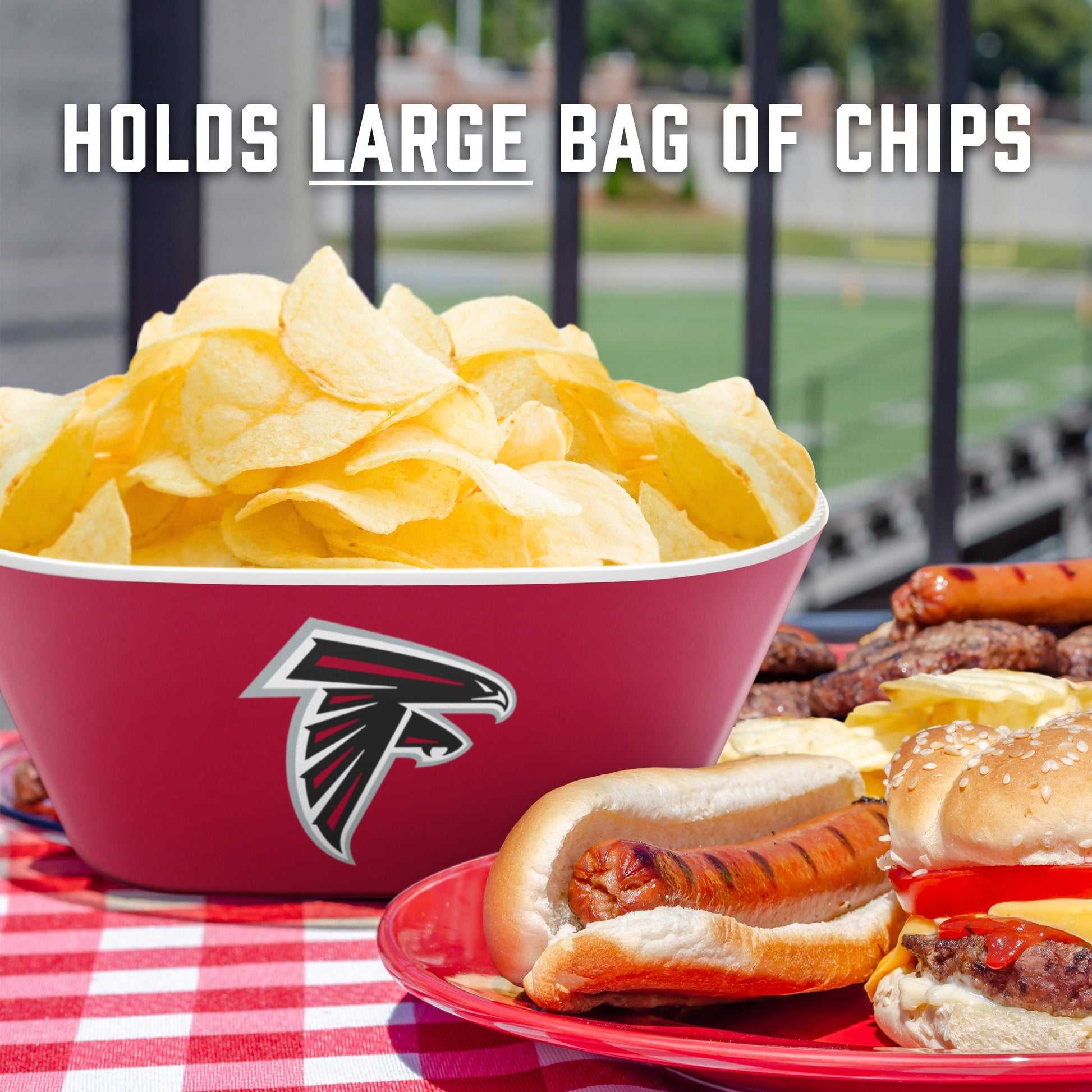 Atlanta Falcons Large Party Bowl Alt 4