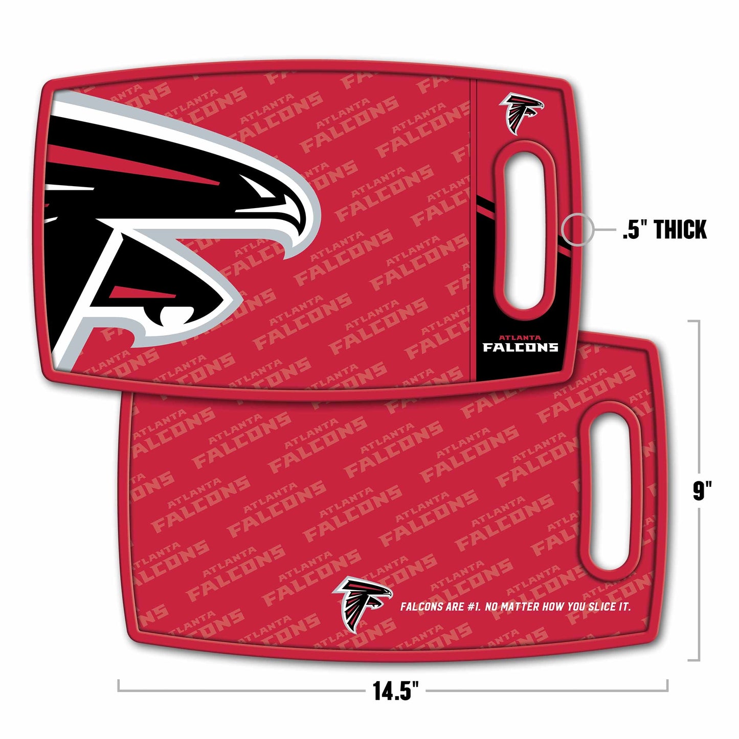 Atlanta Falcons Logo Series Cutting Board Alt 1