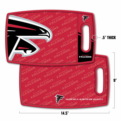 Atlanta Falcons Logo Series Cutting Board Alt 1