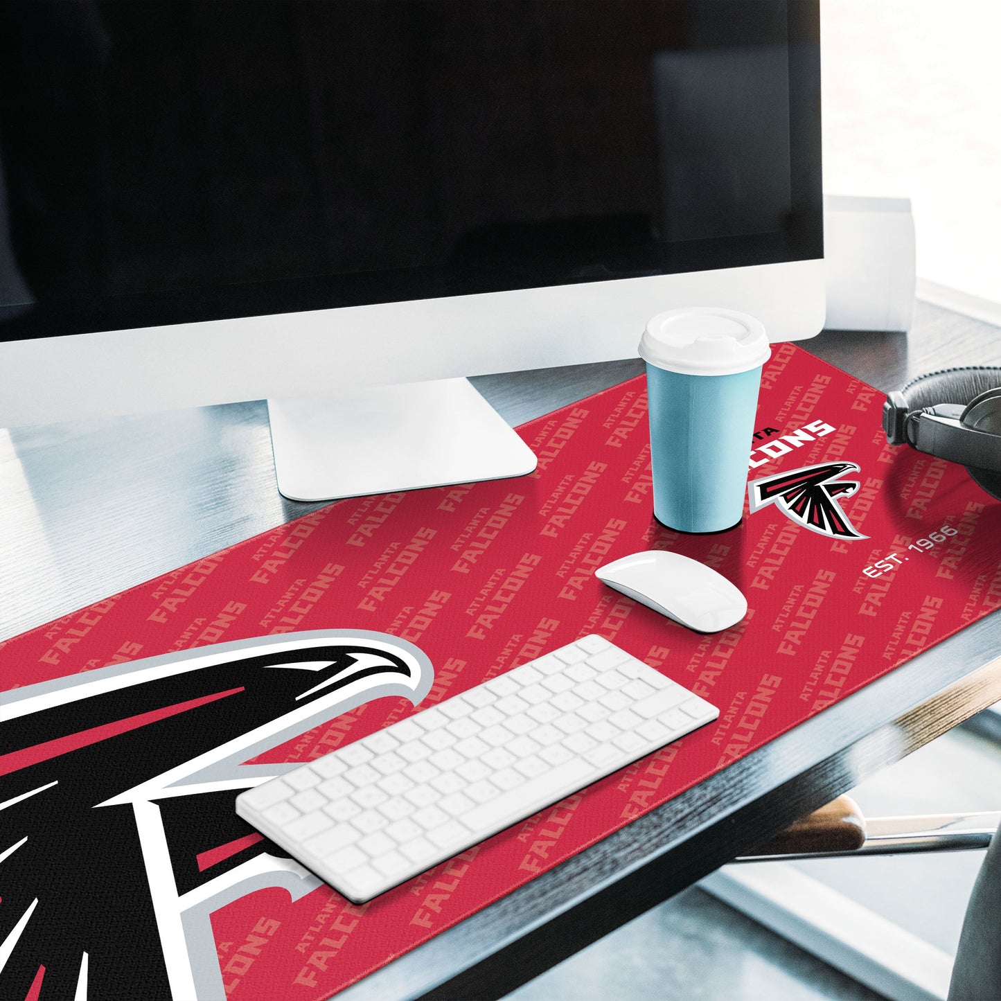 Atlanta Falcons Logo Series Desk Pad Alt 2