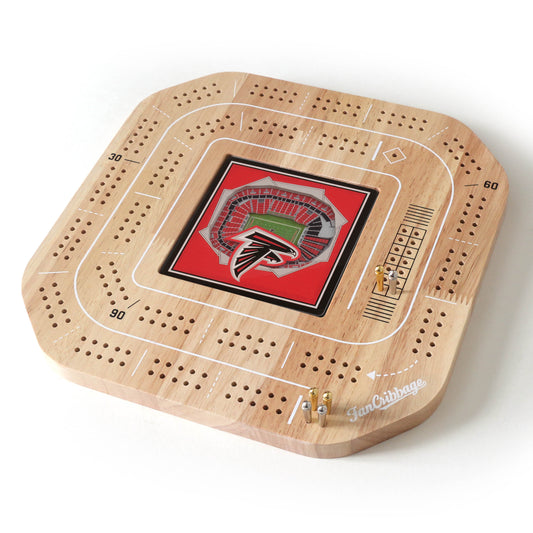 NFL Atlanta Falcons StadiumView Cribbage