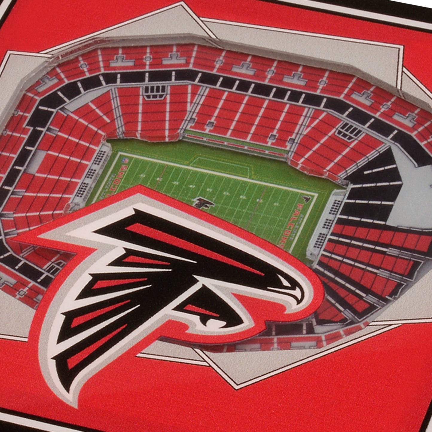 NFL Atlanta Falcons StadiumView Cribbage