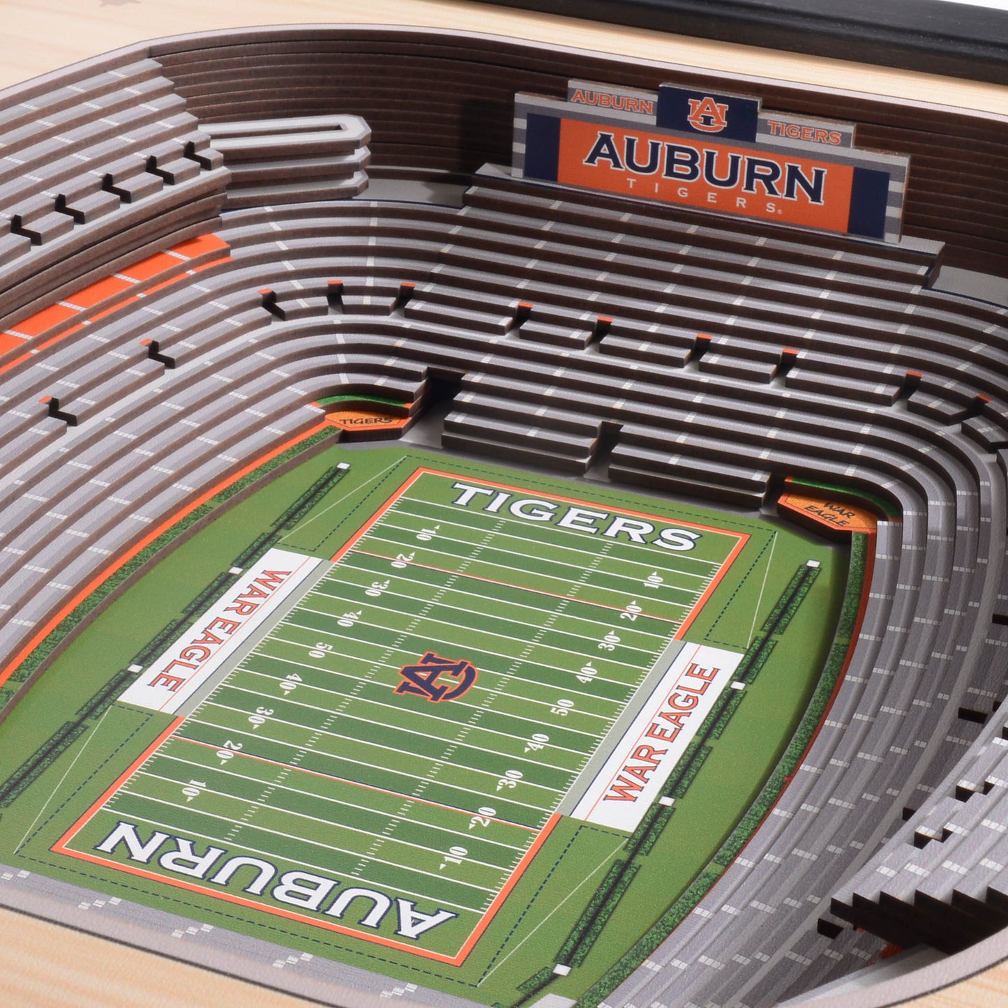 NCAA Auburn Tigers 25-Layer StadiumView Wallart