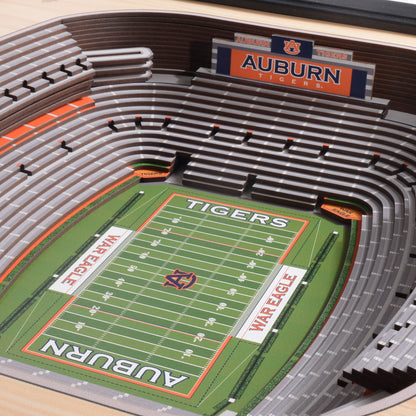 NCAA Auburn Tigers 25-Layer StadiumView Wallart