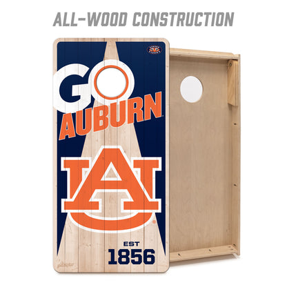 NCAA Auburn Tigers 2' x 4' All-Wood Cornhole Set