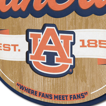 Auburn Tigers Fan Cave Sign Alt 3
