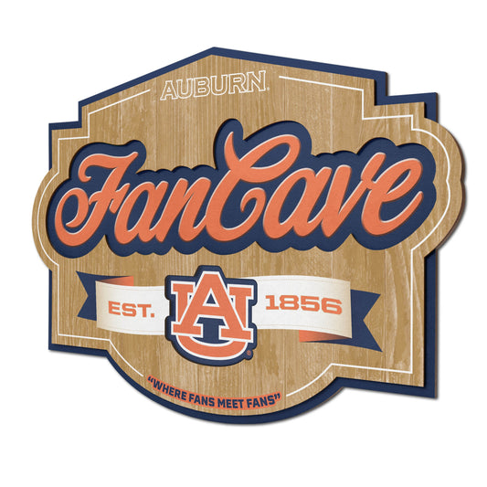 Auburn Tigers Fan Cave Sign