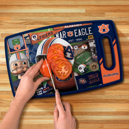 Auburn Tigers Retro Series Cutting Board Alt 3