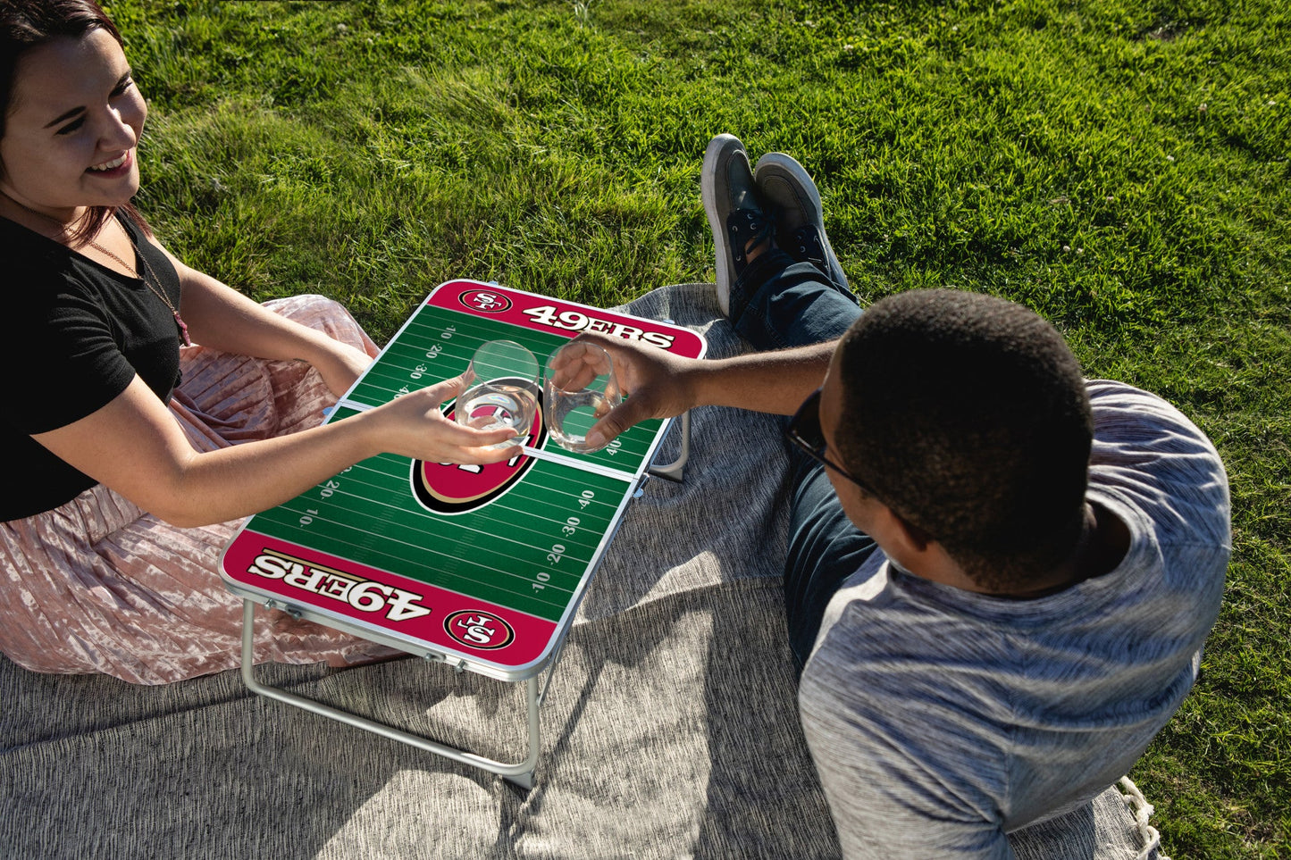 San Francisco 49ers - Concert Table Mini Portable Table