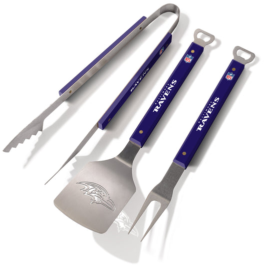 NFL Baltimore Ravens Spirit Series 3-Piece BBQ Set