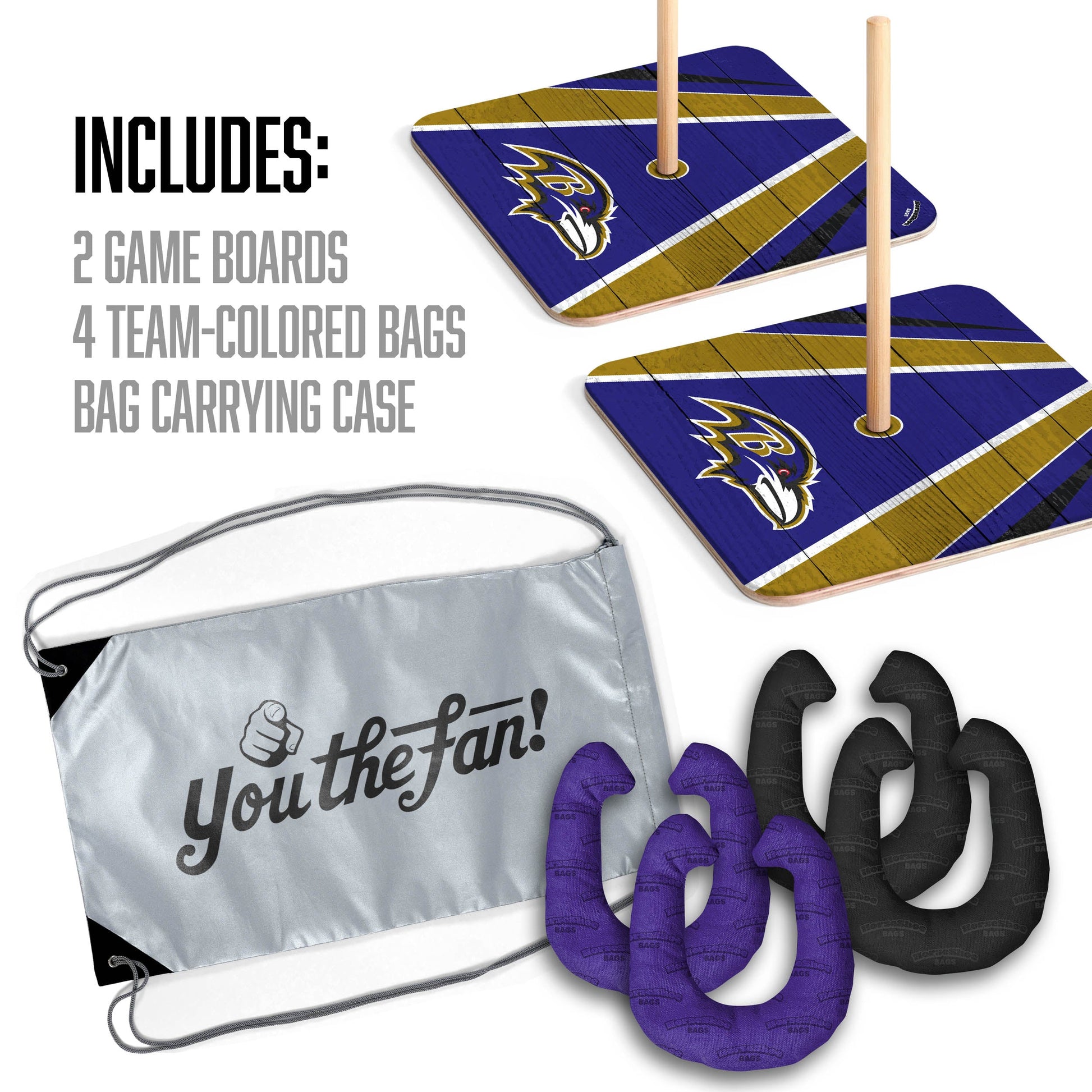 NFL Baltimore Ravens Horseshoe Bag Game