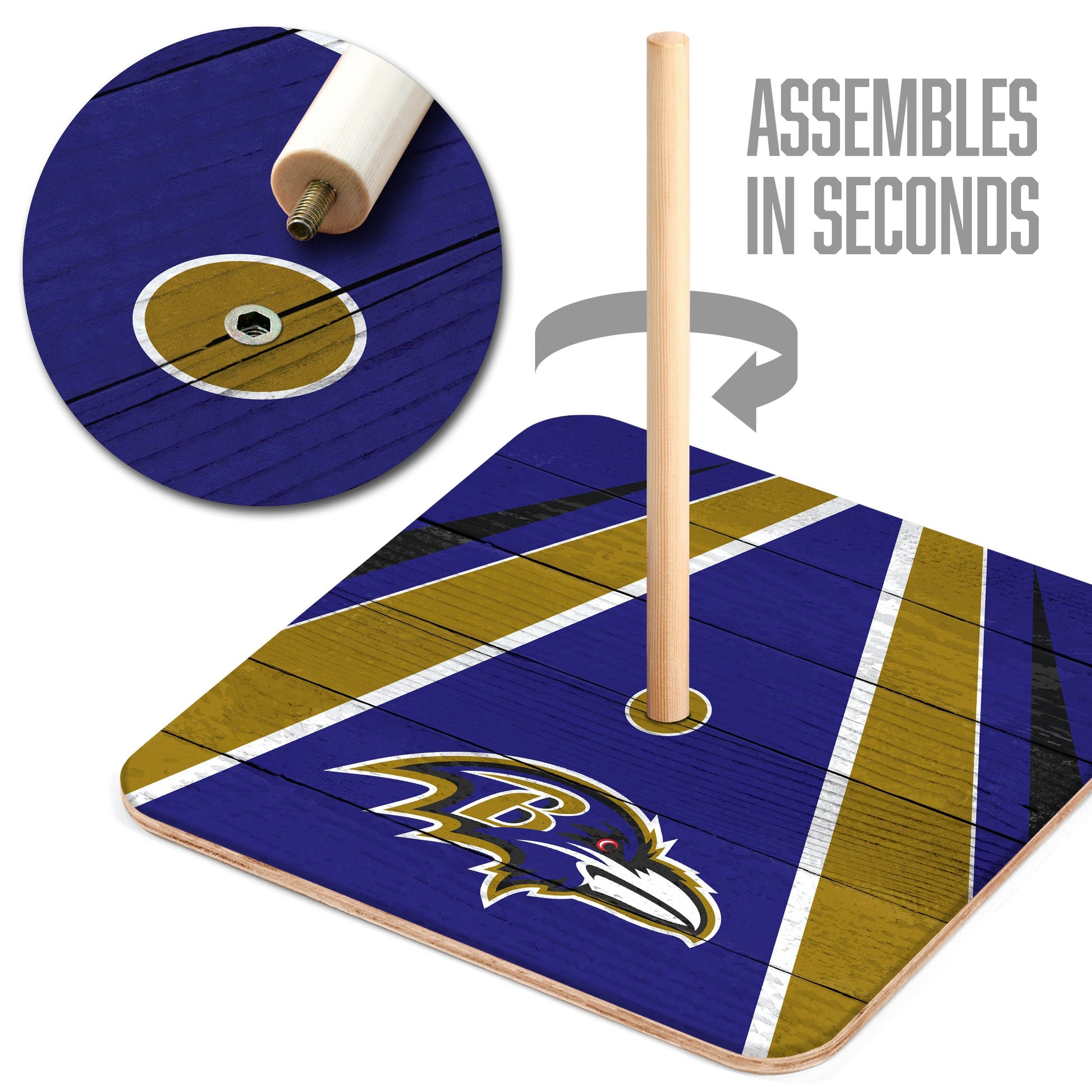 NFL Baltimore Ravens Horseshoe Bag Game