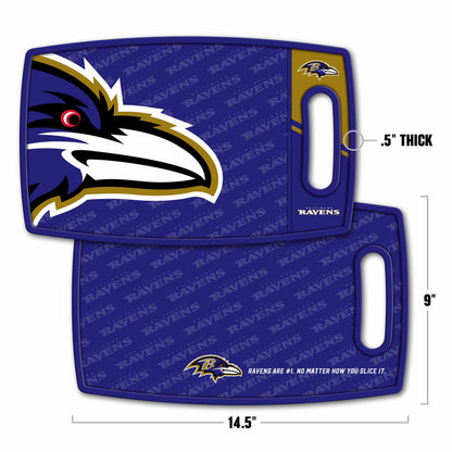 Baltimore Ravens Logo Series Cutting Board Alt 1