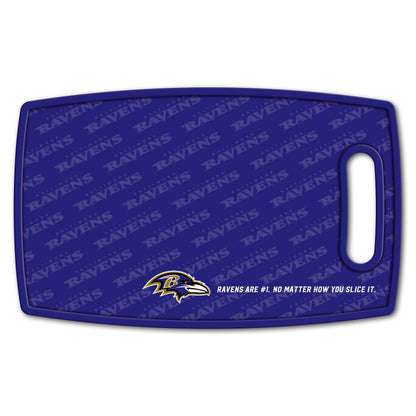 Baltimore Ravens Logo Series Cutting Board Alt 2