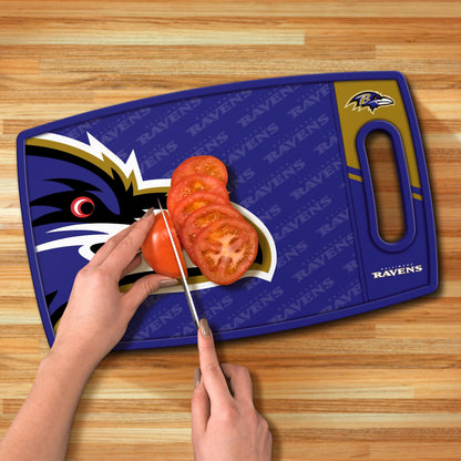 Baltimore Ravens Logo Series Cutting Board Alt 3