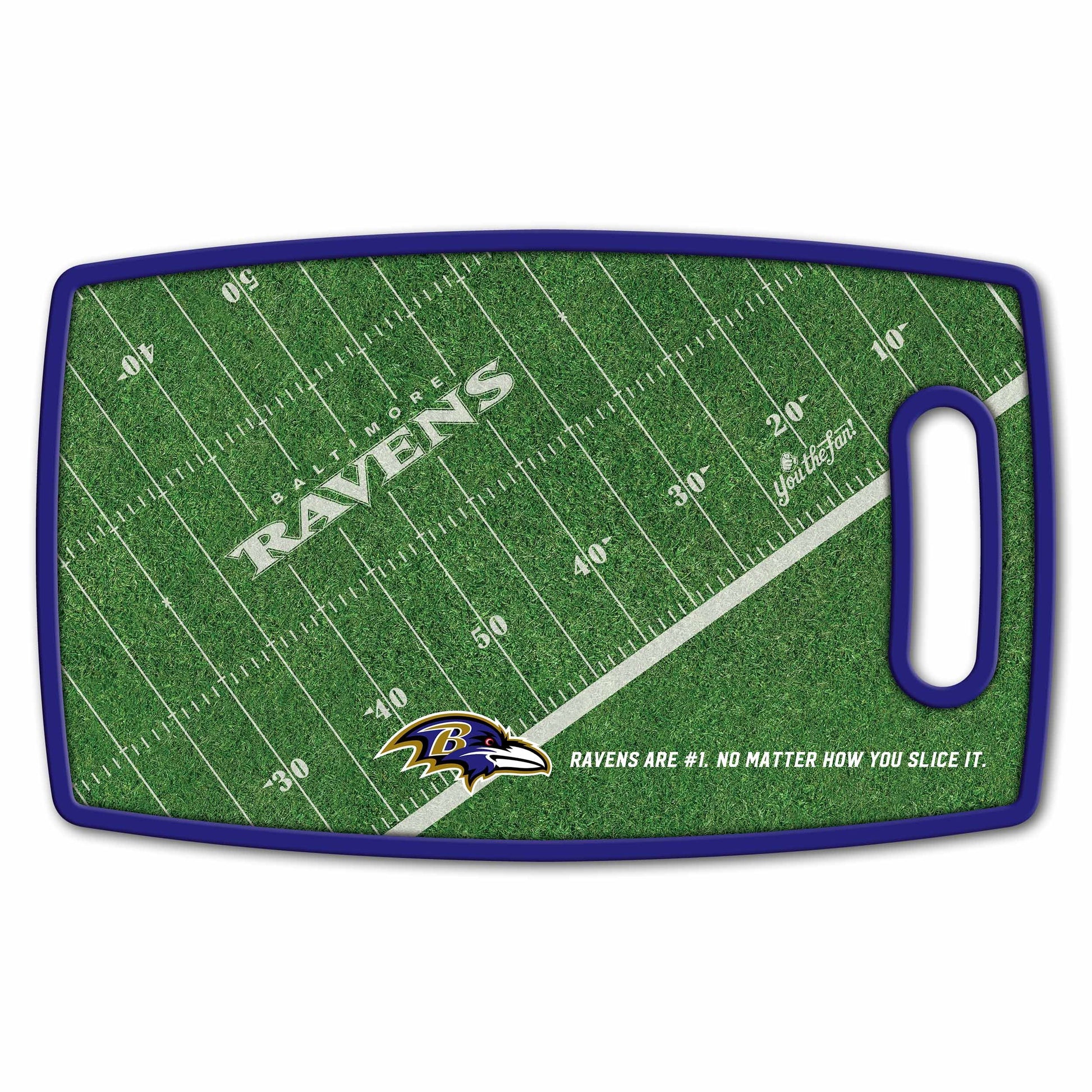 Baltimore Ravens Retro Series Cutting Board Alt 2