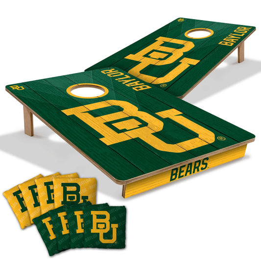 NCAA Baylor Bears 2' X 3' All-Wood Cornhole Set-main