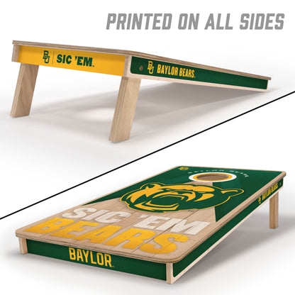 NCAA Baylor Bears 2' x 4' Slogan Series Cornhole