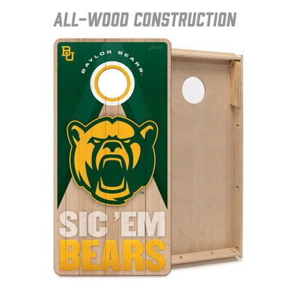 NCAA Baylor Bears 2' x 4' Slogan Series Cornhole